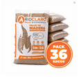 36 Bolsas de Pellet Madera 15 kg